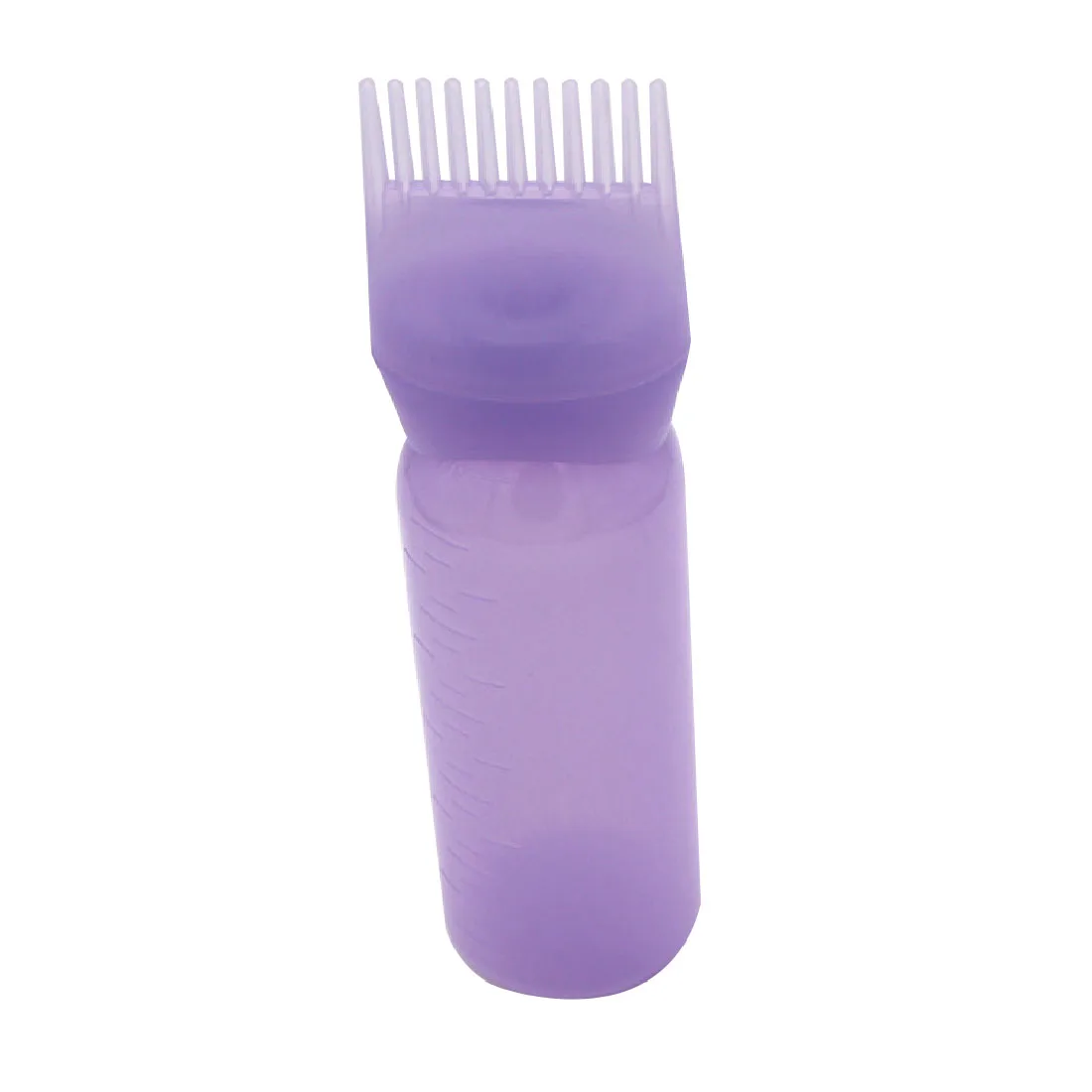 Лучший 120 мл пластик краска для волос наполнитель бутылки аппликатор с градуированной щеткой контейнер для таблеток салонное окрашивание волос Инструменты для укладки - Цвет: Фиолетовый
