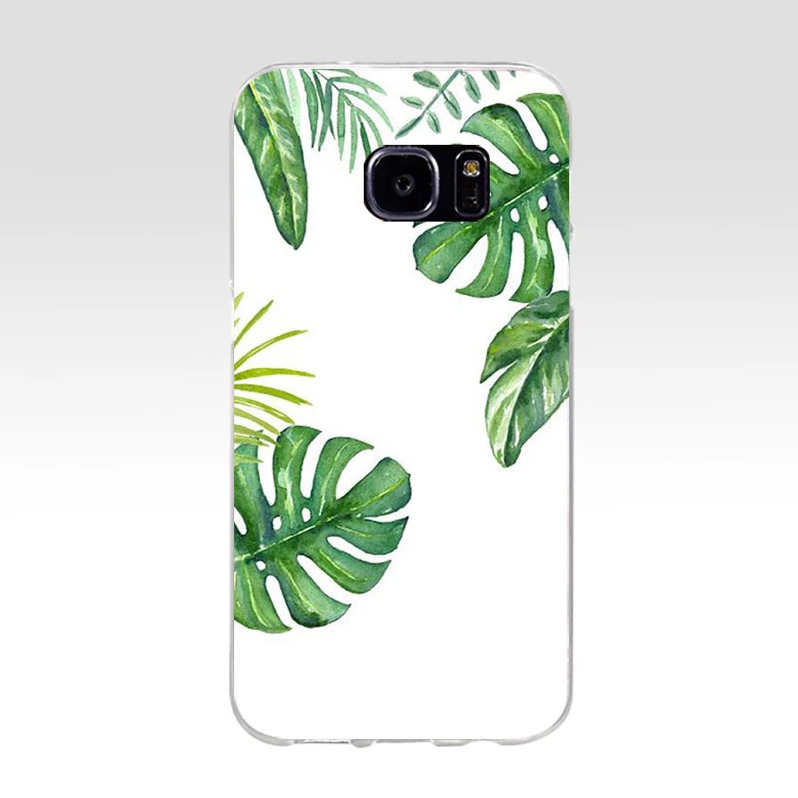 228H панда Pour Coque роскошный кактус Мягкий ТПУ силиконовый чехол для samsung Galaxy s6 s7 edge s8