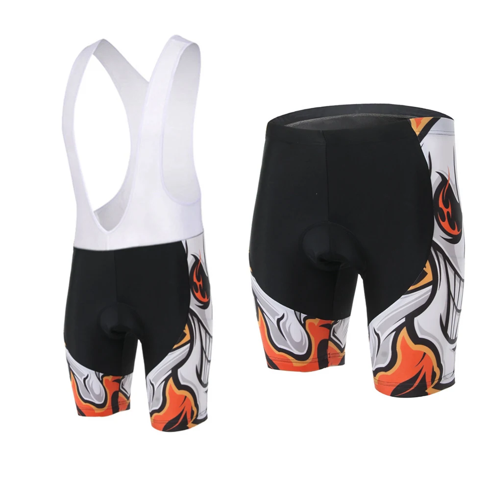 Team Pro Ciclismo Mens Cycling Bib Shorts Summer Coolmax Sponge Pad