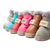 4 unids/set invierno zapatos para perros pequeños de cuero cálida perro nieve botas Pug Chihuahua gato zapatos de productos para mascotas ► Foto 2/6