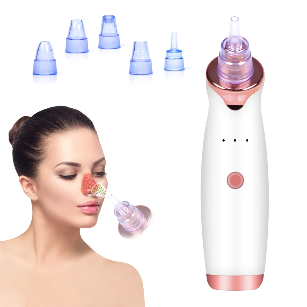 

New Blackhead Remover Skin Care Pore Vacuum Acne Pimple Removal Vacuum Suction Tool Facial Diamond Machine Face Clean
