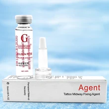 Постоянный макияж микроволокна пигмент для бровей закрепитель чернила PMU Color Lock Essence 10 мл