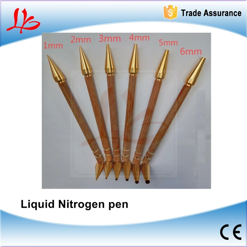 

1 pcs Liquid Nitrogen pen 6 sizes 1mm 2mm 3mm 4mm 5mm 6mm for Beauty industry Mole removal