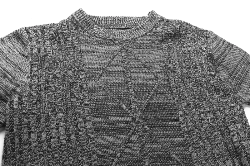 Envmenst Новинка 2017 года Осень круглым вырезом Пуловеры для женщин свитер человек хлопок сплошной Цвет уникальный ткачество пуловер свитер
