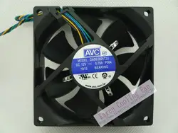 AVC 8025 DASE0825T2U 12 В 0.7A 4 провода со светодиодный корпус компьютера процессор кулер радиатора осевой вентилятор охлаждения