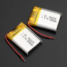 1/2/4pcs Chinese 502025 3.7v lithium ion battery 200 mah Li polymer battery for portable MP3 MP4 GPS remote controllers 1/2/4pcs Chinese 502025 3.7v lithium ion battery 200 mah Li polymer battery for portable MP3 MP4 GPS remote controllers