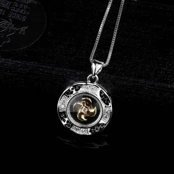 

BeUrSelf Hollow Pendant Necklace Zircon Paved Lucky Tiny Rotatable Windmill Gold Silver Color Copper Women Jewelry Dropshipping