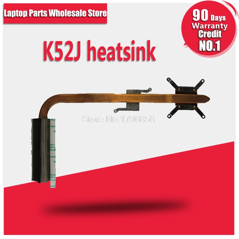 Для asus ноутбук радиатора Вентилятор охлаждения Процессор coolerK52 K52F A52F X52F P52F k52J K52JR P52J A52J X52J K52D X52D Процессор радиатора - Цвет лезвия: K52J heatsink