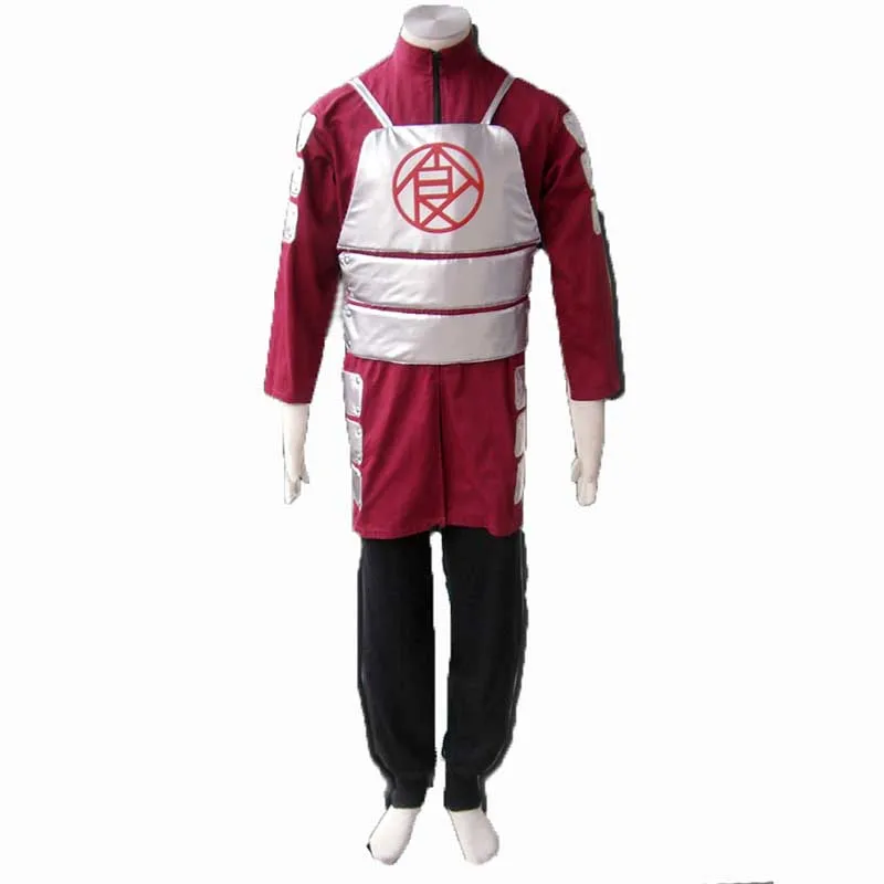 Naruto Akimichi Choji Red Full Set Cosplay Costume