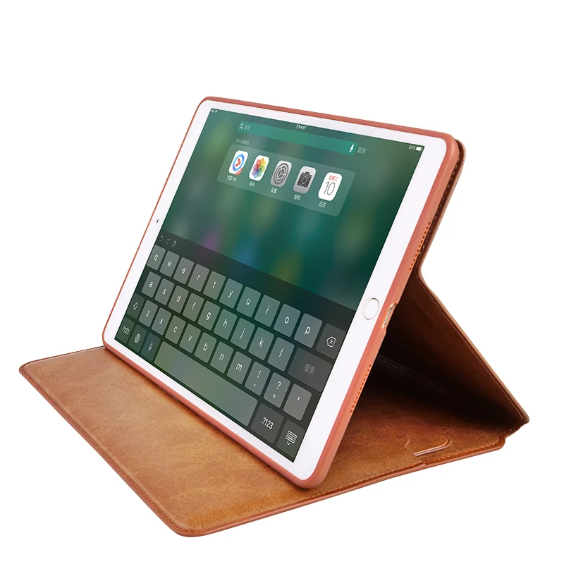 

XUNDD For iPad Pro 10.5 case 2017 High Quality Vintage Leather Protective for iPad Case bags Protective Retro Cover