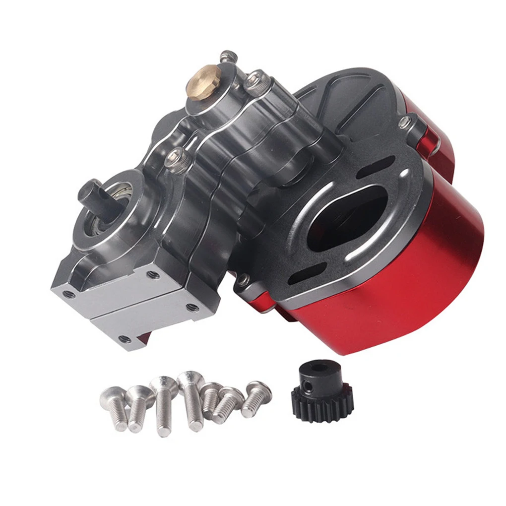 

Metal SCX10 Gearbox Transmission Box Gear Replacement for 1:10 RC Crawler Axial Upgrade RC Car Parts