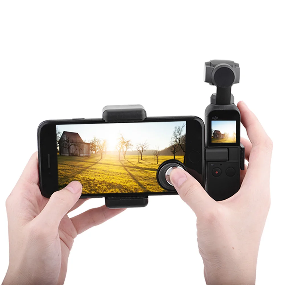 

Mobile Phone Rocker Gimbal Firm Camera Remote Button Suction Cup Protector Joystick Trigger Plastic Stable For DJI OSMO Pocket