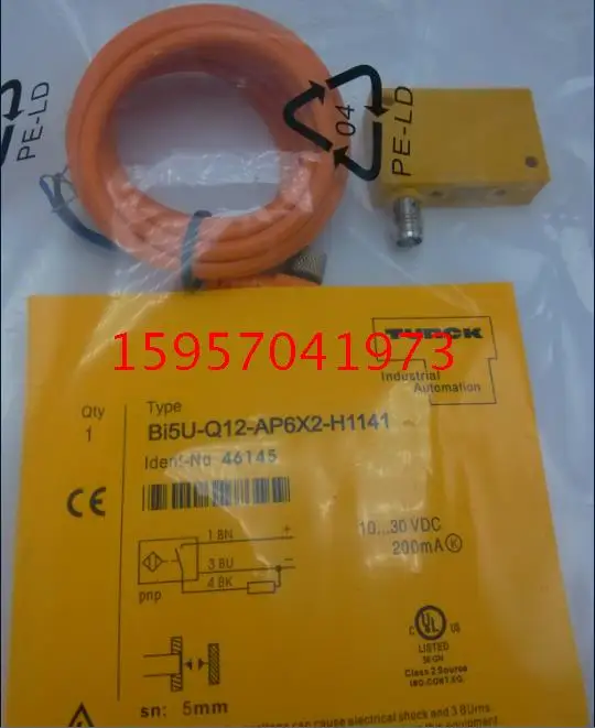 Оригинальный новый 100% бесконтактный переключатель BI40-CP80-VP4X2-H1141 | Обустройство
