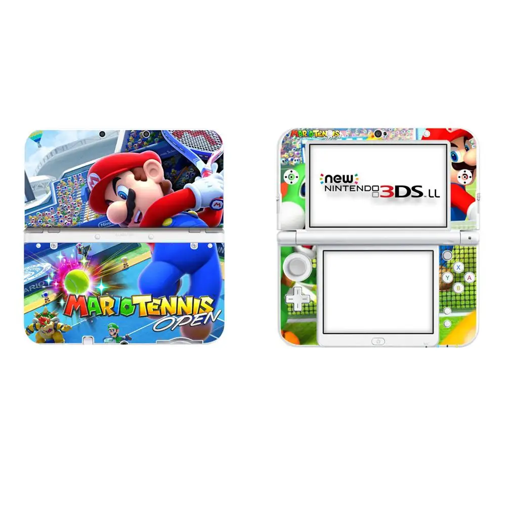 Супер бумага Марио виниловая Обложка Наклейка Кожа для новых 3DS XL скины стикер s LL
