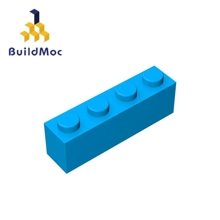 

BuildMOC Compatible For lego 3010 1x4 For Building Blocks Parts DIY LOGO Educational Creative gift Toys