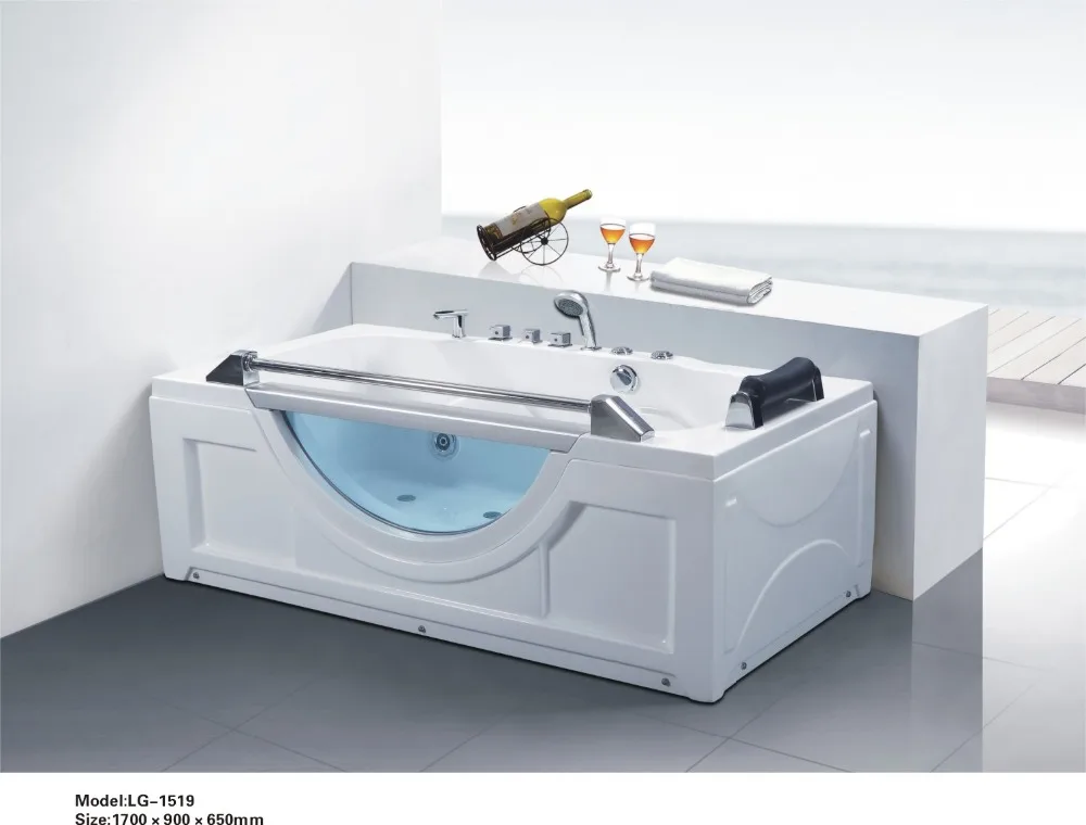 Фабрика Фошань массажная ванна со стеклом квадратной формы|bathtub|bathtub massagebathtub glass |