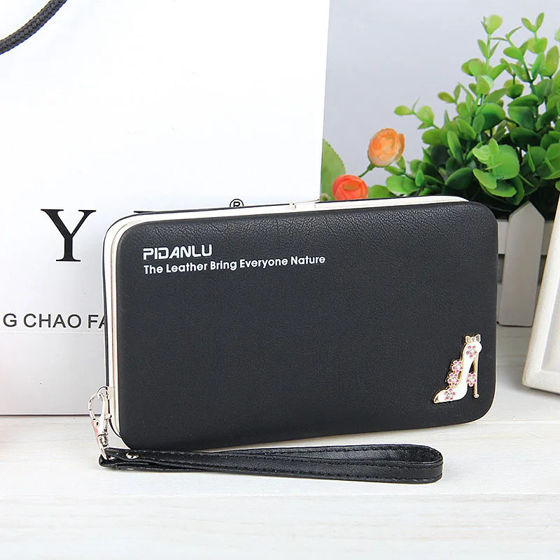 Wallet Purse Universal Phone Case Black