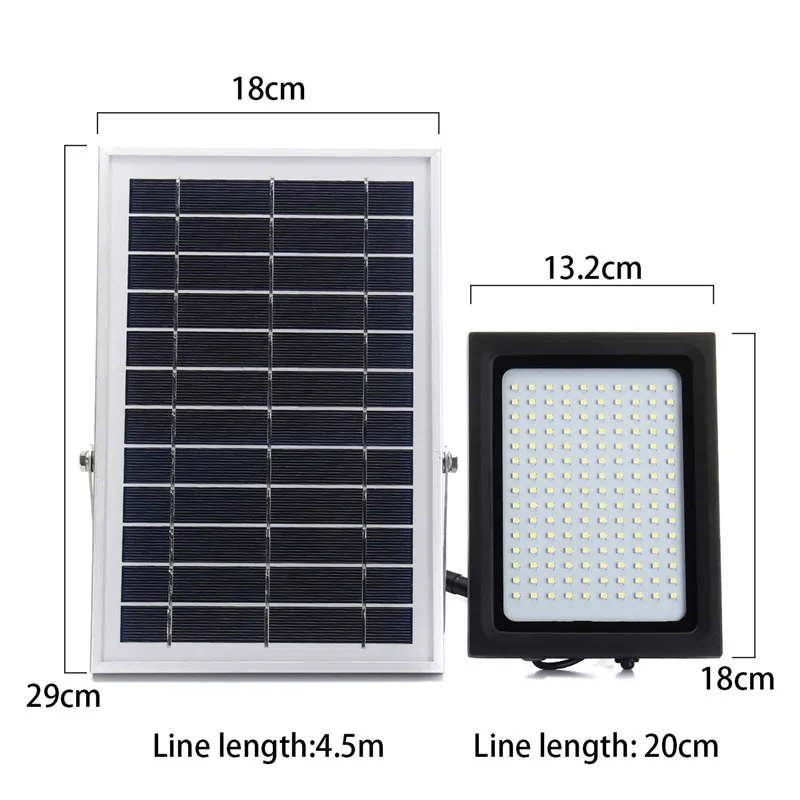 150LED солнечные мощные прожекторы Датчик движения радар Индукционная лампа+ управление освещением настенный светильник для наружного сада Путь Водонепроницаемый