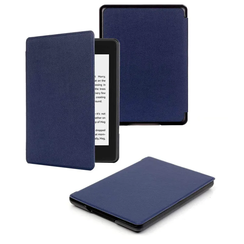 Blue Чехол для Amazon, новинка, Kindle, со встроенным передним светильник, E-Reader, Kindle Touch 10th(10th Gen - Цвет: Blue