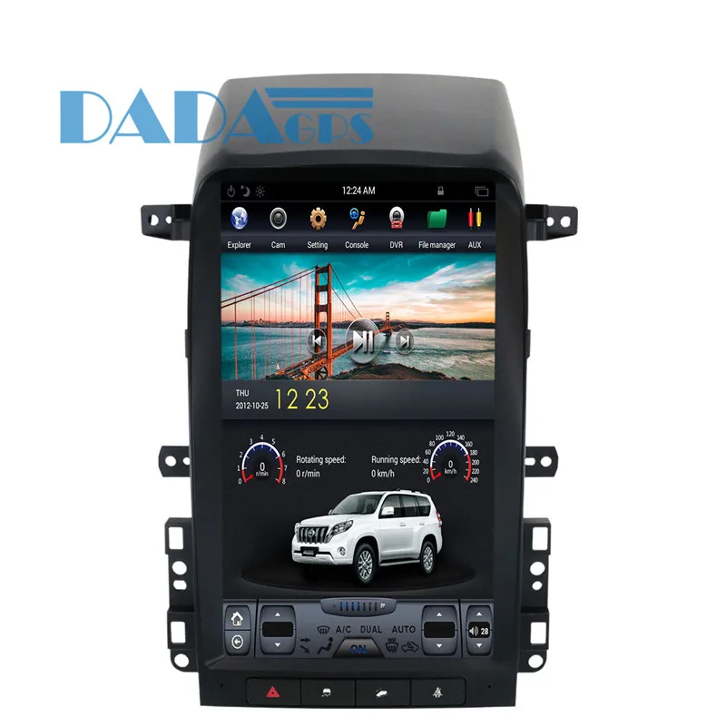 Excellent Tesla style Car Radio GPS Navigation For Chevrolet Captiva 2008 2009 2010 2011 2012 DVD 13.8 Multimedia inch Android 1 din 5