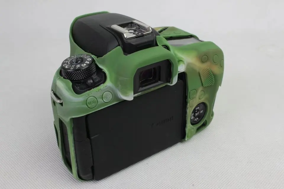 Новая мягкая силиконовая резиновая Защитная пленка для камеры Canon 77D