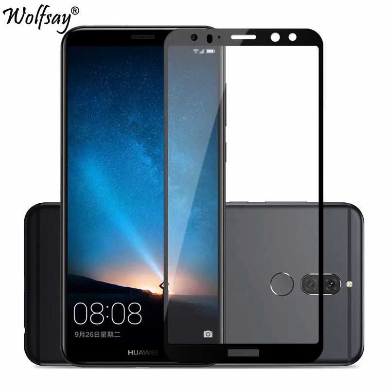 Полное закаленное стекло Huawei Mate 10 Lite Защита экрана для 20 Pro покрытие пленка Honor 9i
