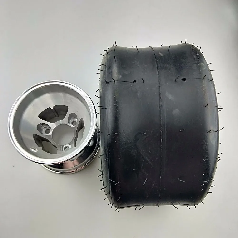 

168 Go kart 5 inch front wheel 10x4.50-5 tire rim Drift Bike Wheels beach car accessories ATV Quad spare parts