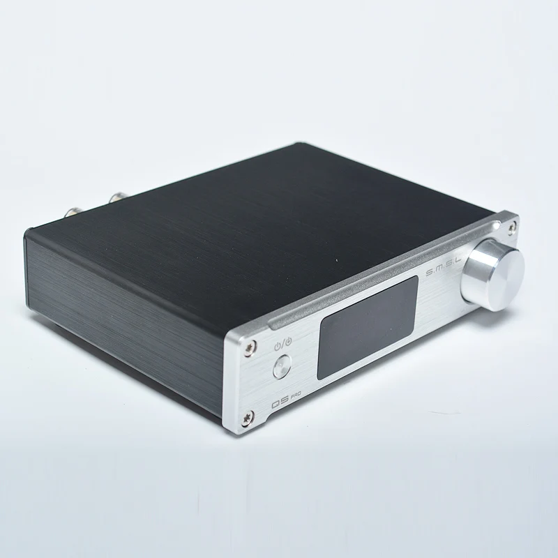 SMSL Q5 Pro High Quality HiFi 2.0 Pure Digital Home Audio Amplifier Input Optical/Coaxial/USB/ Power 45W*2 Remote Control