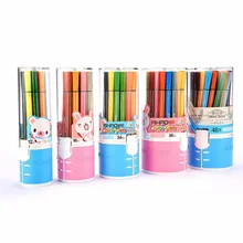 12-Цвет 18-Цвет 24-Цвет 36-Цвет 48-Цвет ful воды Ручная стирка воды Цвет ручка для школы и офиса и живопись