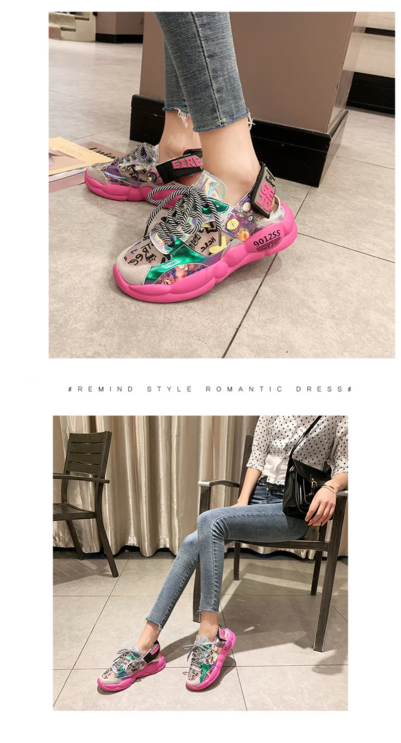HKJL/Женская обувь; коллекция года; сезон весна-лето; Новинка; Корейская версия джокера; кроссовки; обувь для бега; A643