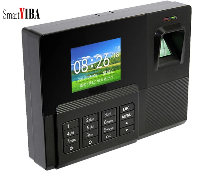 SmartYIBA TCP/IP Biometric Fingerprint Attendance Time Clock + ID Card Reader + USB Recorder Employee Checking-in Recorder цена SmartYIBA TCP/IP Biometric Fingerprint Attendance Time Clock + ID Card Reader + USB Recorder Employee Checking-in Recorder цены онлайн
