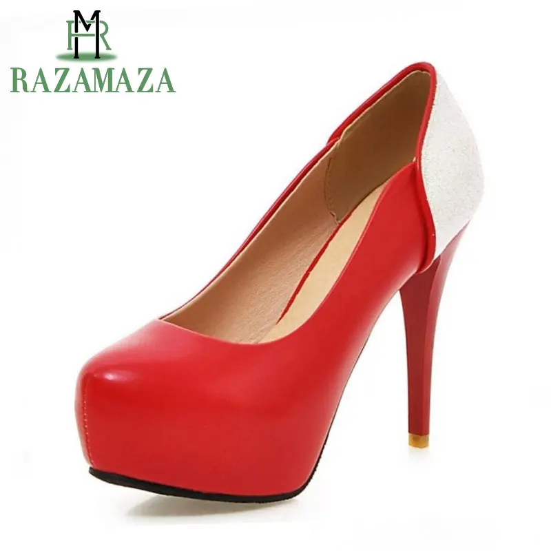 Buy RAZAMAZA Size 33 45 Ladies High Heel Shoes Women