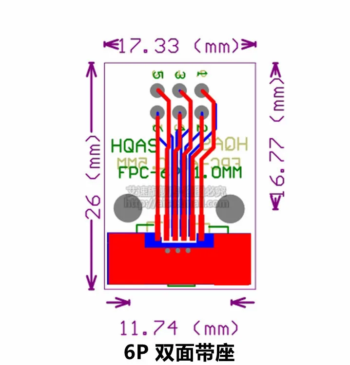 FPC/FFC плоский кабель передачи пластины непосредственно вставляется DIY 0,5 мм расстояние разъем 6 P/8 P/10 P/20 P/30 P/40 P/60 P 0,5 изменение 2,54