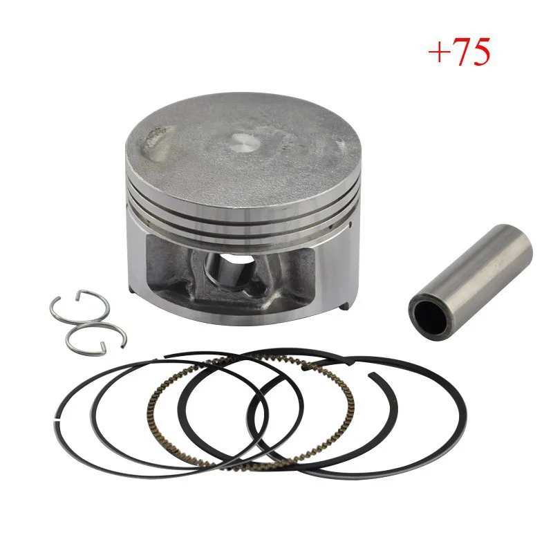 

LOPOR XT225 Piston & Piston Rings Kit Motorcycle Engine Parts Piston Set For Yamaha XT 225 +75 Cylinder Bore Size 70.75mm New