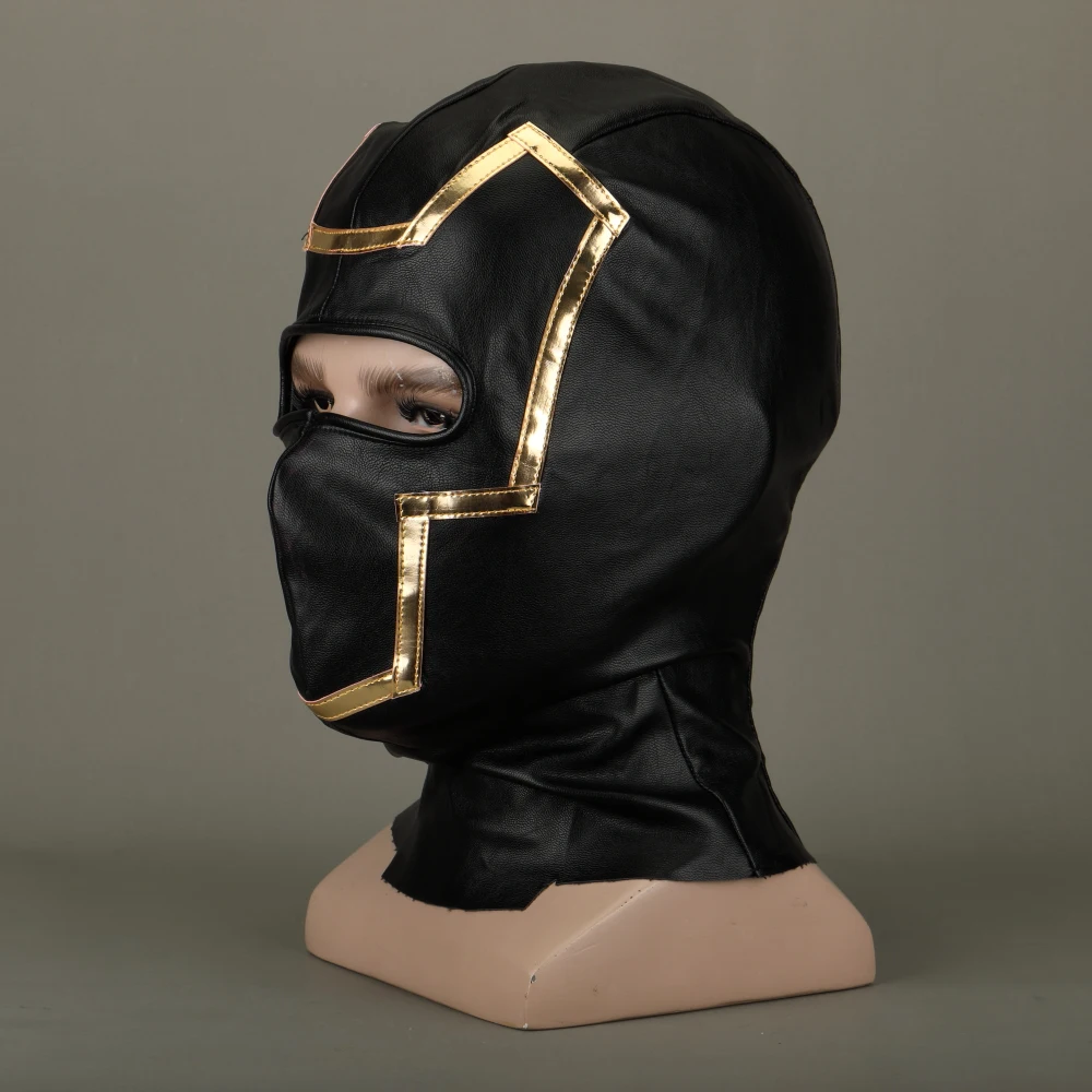 Avengers: Endgame Hawkeye Mask Cosplay Clinton Francis Barton Masks PU Leather Adult Marvel Superhero Costume Halloween Party Avengers: Endgame Hawkeye Mask Cosplay Clinton Francis Barton Masks PU Leather Adult Marvel Superhero Costume Halloween Party