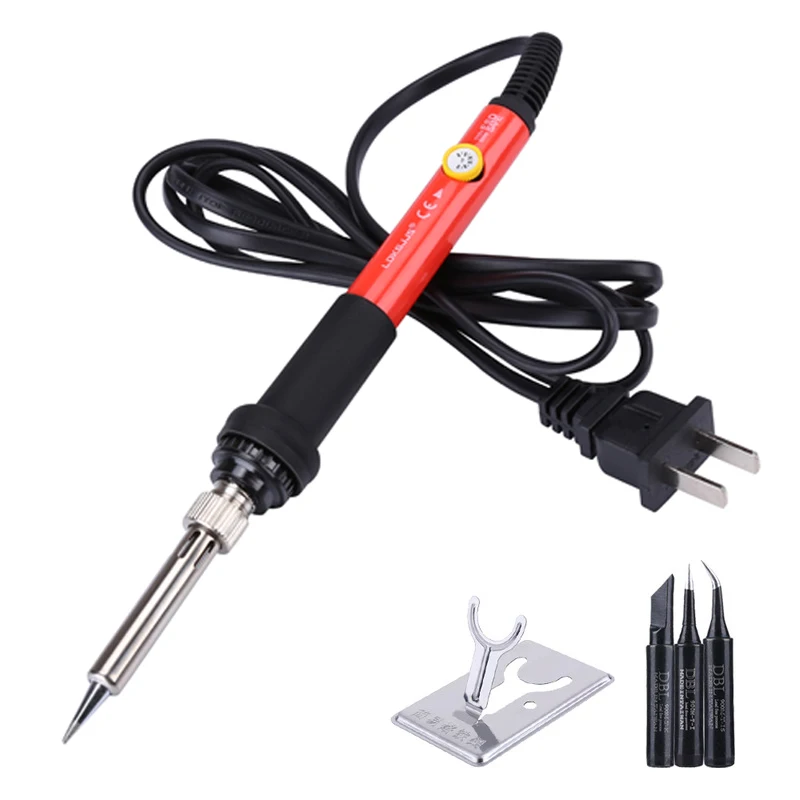110V 220V Electric Soldering Iron Adjustable Temperature 60w Soldering