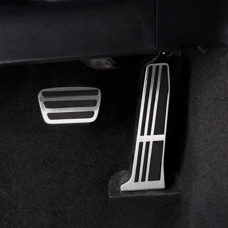 For Toyota Rav4 2019 Foot Pedals Covers Aluminum Alloy Diy Parts Interior Kit