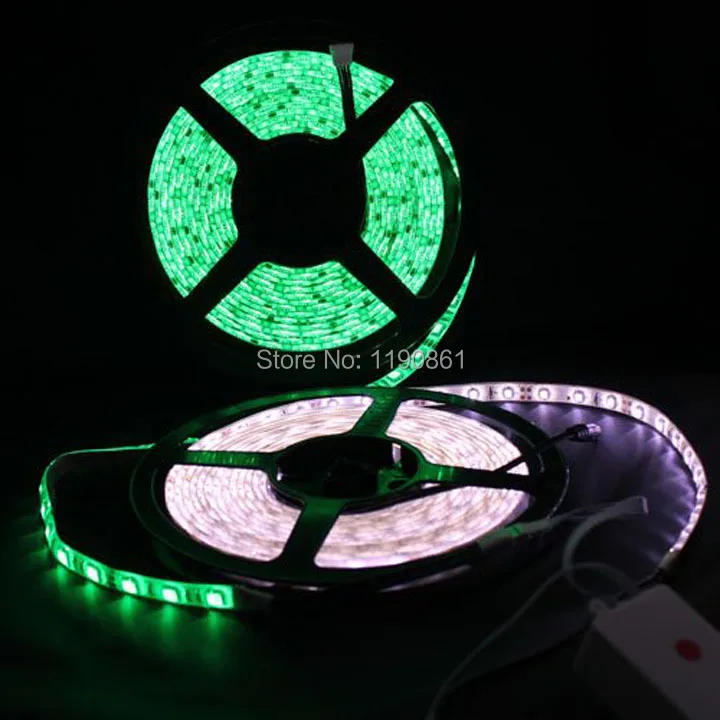 60 светодиодов/метр SMD 5050 теплый белый/холодный белый/RGB гибкая светодиодная лента