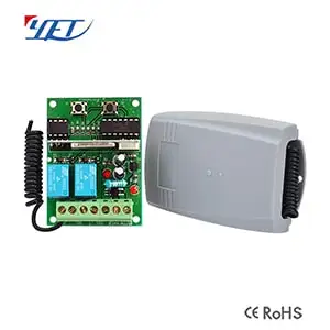 

Hot selling universal receiver with 2channel 433.92Mhz for garage gate controller YET402PC-V3.0