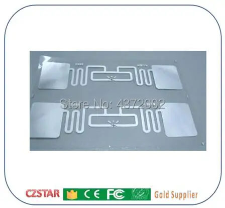 

5000pcs a roll UHF RFID dry inlay Tag alien H3 Chip Passive UHF 840-960mhz for Sticker Label wet inlay adhesive +1pcs usb writer