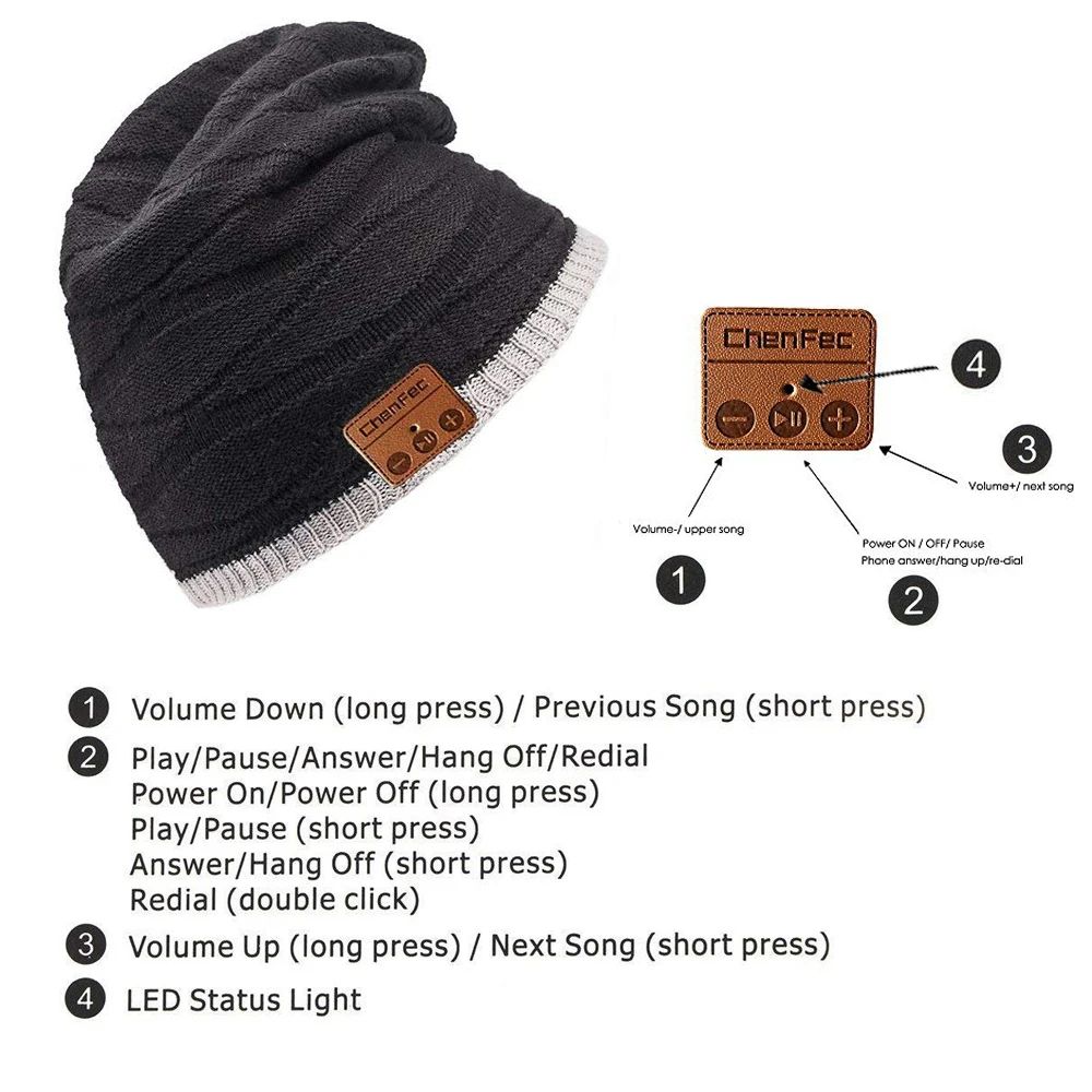 Bluetooth hat 2