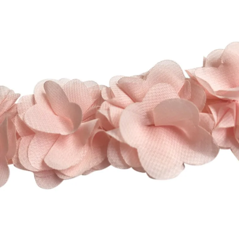 New Cute Sweet Headdress Children's Hair Accessories Newborn Children New Baby Girl Flower Headband Pink Hair Band