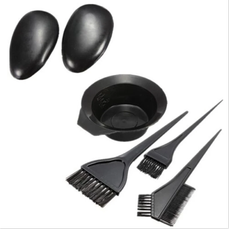 2017 New 5pcs/set Hair Color Dye Tint with Hair Brushes Bowl Combo Hair Tools Hot High Quality