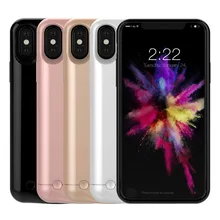 4600 Mah Backup Battery Power Bank Case For iPhone X iphone x ipX 4600mAh External Battery Charger case