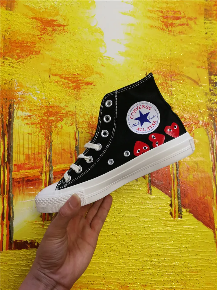 Baratos 20182018 nuevo CONVERSE zapatos todos los zapatos de estrella de las mujeres de los hombres clásicos zapatillas de deporte de alta de lona baja 35 44 zapatos de skate zapatos