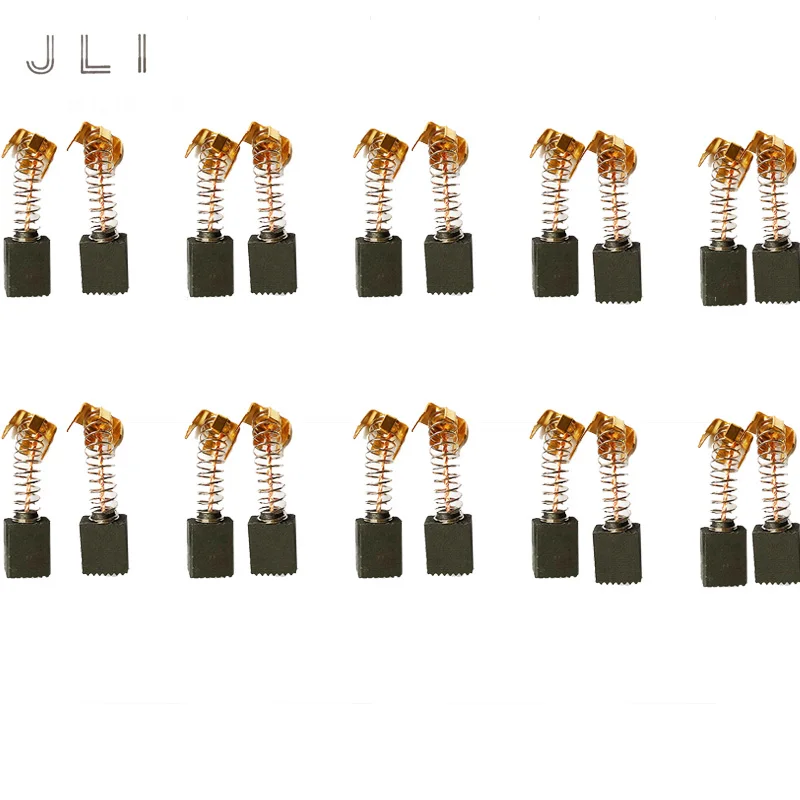

Carbon Brush 20Pcs 5*8*11mm Electric Drill Trimming Polishing Machine Angle Grinders Hand Electrical Plane Power Tools