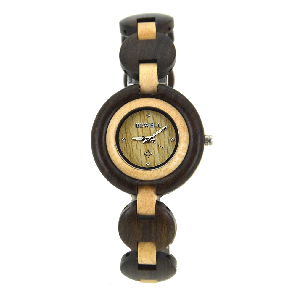 BEWELL WOODEN WATCH