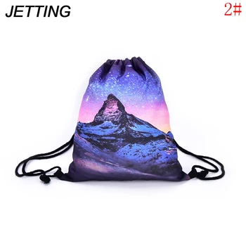 

backpack women New unique pattern men 3D Printing Drawstring Bags multicolor Backpack good quality rucksack women mochilas