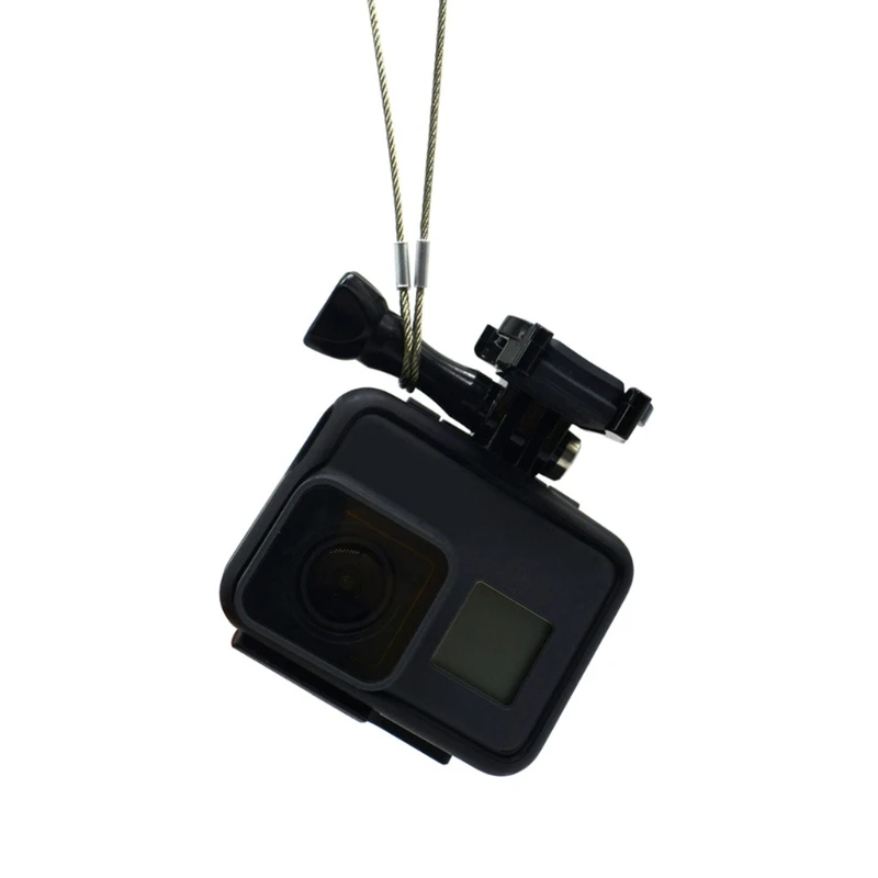 Ремень безопасности из нержавеющей стали Tether ремешок на запястье 30 см для камеры GoPro