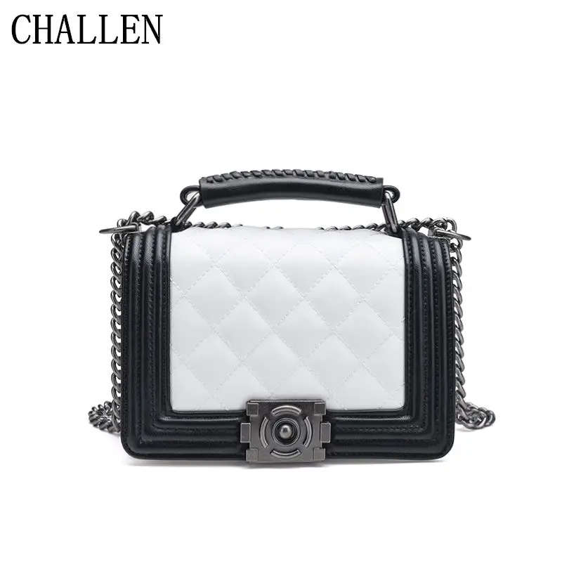 

Women's handbags 2018 luxury handbags women bags designer new oblique cross small square bag simple handbag retro shoulder bag